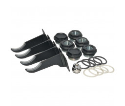 KIT FIXARE PENTRU RADIATOR LEDRO S/90 SLATE-GREY, D 1/2"