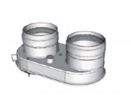 RACORD ADMISIE EVACUARE CENTRALE HABITAT 25F-35F, D. 60/100 - 80/80 mm