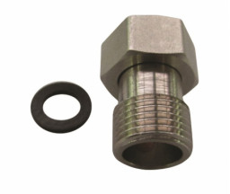 RACORD SEMIOLANDEZ DIN ALAMA CU GARNITURA, D 1 1/4" FI-FE