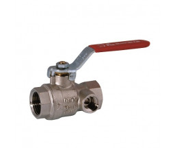 ROBINET TRECERE BIANCHI CU SFERA SI RACORD PENTRU SCURGERE 1/2" FI-FI