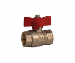 ROBINET TRECERE BIANCHI CU SFERA SI FLUTURE 3/4" FI-FI