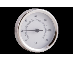 TERMOMETRU AXIAL, BARBERI, 0-120 C, D 51 mm