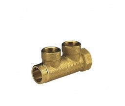 COLECTOR DISTRIBUITOR BIANCHI 2 CAI 3/4"x1/2" FI