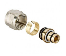 RACORD DIN ALAMA TEAVA MULISTRAT D 16x2 mm x 3/4" EUROCON, ROMSTAL