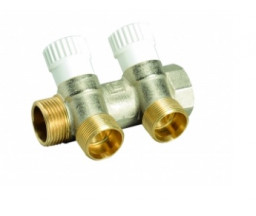 COLECTOR INCLINAT DIN ALAMA LUXOR, DN 1", CU 2 CIRCUITE 3/4" EUROCON