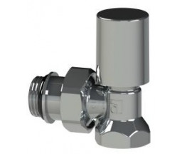 КЛАПАН РАДИАТОРНЫЙ ХРОМИРОВАННЫЙ, LUXOR 1/2"