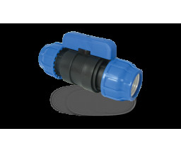 ROBINET SFERA PVC COMPRESIUNE D.25 mm