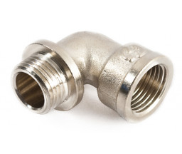 УГОЛ ЛАТУННЫЙ D 1/2" НР-ВР