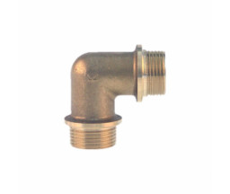 УГОЛ ЛАТУННЫЙ D 1/2" НР-НР