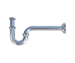 SIFON PENTRU LAVOAR BIANCHI TIP S, ALAMA CROMATA D 32 mm ,250 mm, 11/4"