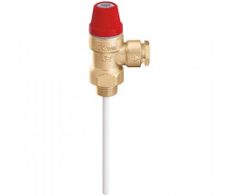 SUPAPA DE SIGURANTA CALEFFI TEMPERATURA/PRESIUNE, 6 bar, 3/4"