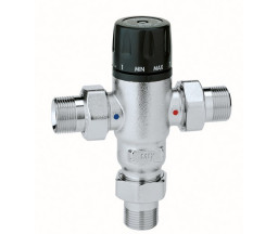 ТРЕХХОДОВОЙ ТЕРМОСТАТИЧЕСКИЙ КЛАПАН CALEFFI 30-65°C, 3/4" HP