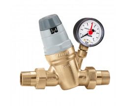 REDUCTOR DE PRESIUNE CALEFFI CU MANOMETRU, 25/1-6 bar, D 1"