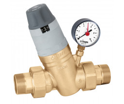 REDUCTOR DE PRESIUNE CALEFFI CU MANOMETRU, 25/1-6 bar, D 1 1/2"