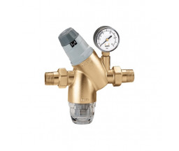 REDUCTOR DE PRESIUNE CALEFFI CU MANOMETRU SI FILTRU, 25/1-6 bar, D 1"