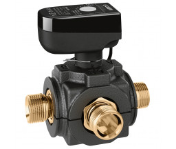 VANA 3 CAI CU SERVOMOTOR ON/OFF, CALEFFI, IZOLAT, DN 1", 230 V