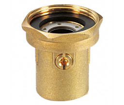 ГАЙКА ДЛЯ НАОСА С ВСТРОЕННЫМ КРАНОМ GIACOMINI 1 1/2"x1" ВР