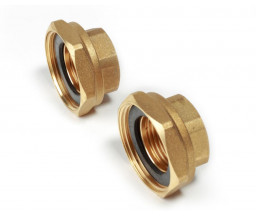 CUPLU DIN BRONZ PENTRU POMPA CIRCULATIE, 1 1/2"x1", PERECHE