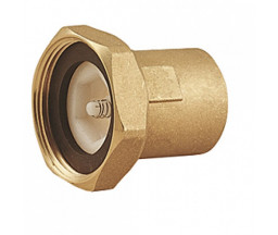 ГАЙКА ДЛЯ НАОСА С ВСТРОЕННЫМ ОБРАТНЫМ КЛАПАНОМ GIACOMINI 1 1/2"x1" ВР