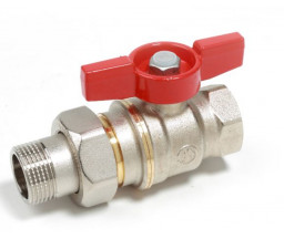 ROBINET APA CU SFERA SI RACORD OLANDEZ GIACOMINI R910 3/4" FE-FI