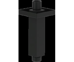 BRAT DE DUS V&B PATRAT, ALIMENTARE TAVAN, 11,2cm, MATT BLACK