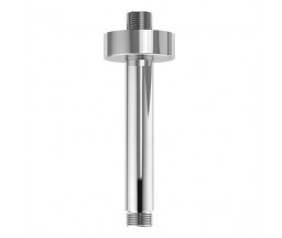 BRAT DE DUS V&B ROTUND, ALIMENTARE TAVAN, 11,2cm, CROM