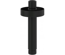 BRAT DE DUS V&B ROTUND, ALIMENTARE TAVAN, 11,2cm, MATT BLACK