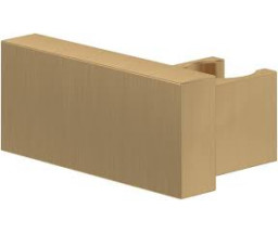 COT CONECTOR PATRAT, BRUSHED GOLD