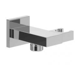 COT CONECTOR CU SUPORT PATRAT, CROM