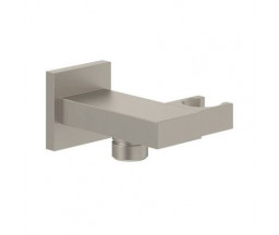 COT CONECTOR CU SUPORT PATRAT, BRUSHED NICKEL MATT