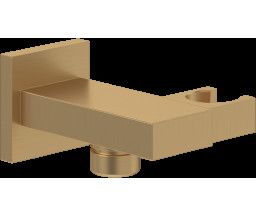 COT CONECTOR CU SUPORT PATRAT, BRUSHED GOLD