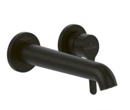 BATERIE LAVOAR DE PERETE SKYLA, FARA MECANISM, MATT BLACK