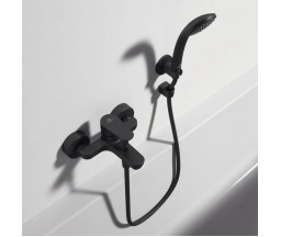 BATERIE PENTRU CADA IDEAL STANDARD CERAFINE O, CU ACCESORII, NEGRU MAT