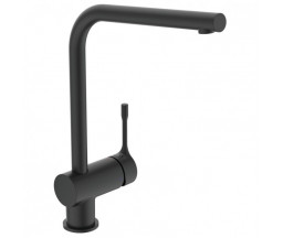 BATERIE PENTRU BUCATARIE IDEAL STANDARD CERALOOK, PIPA LEBADA, NEGRU MAT