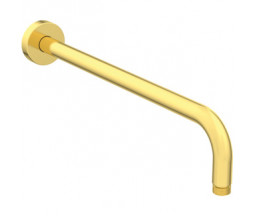 BRAT DE DUS IDEALRAIN, MONTARE DIN PERETE, L 40 cm, BRUSHED GOLD