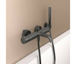 СМЕСИТЕЛЬ ДЛЯ ВАННЫ IDEAL STANDARD JOY, С ЛЕЙКОЙ И ШЛАНГОМ, MAGNETIC GREY