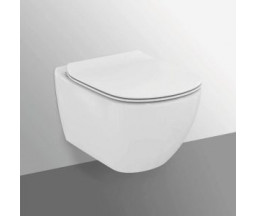 VAS WC SUSPENDAT IDEAL STANDARD TESI AQUABLADE, CU FIXARE ASCUNSA , ALB MAT