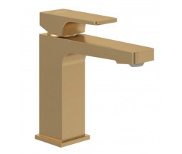 BATERIE LAVOAR ARCHITECTURA Square, CU VENTIL, 5 L/min, BRUSHED GOLD