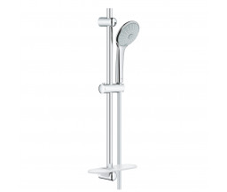 SET DUS EUPHORIA MASSAGE, 9.5L/MIN, 3 FUNCTII, BARA 60cm, CROM