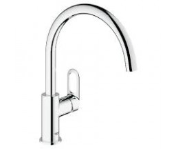BATERIE PENTRU BUCATARIE GROHE BAULOOP, PIPA LEBADA, 10 L/min
