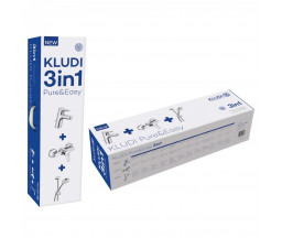 PACHET BATERII KLUDI PURE&EASY (LAVOAR, DUS, SET DUS LOGO 1S)