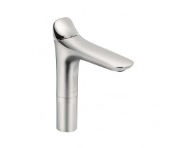 BATERIE PENTRU LAVOAR KLUDI AMBA, INALTA, FARA VENTIL, CROM, H 27,8 cm, 4,3 L/min