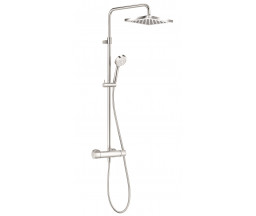 COLOANA DUS KLUDI LOGO CU BATERIE TERMOSTATATA,SET DUS LOGO 1S, CROM