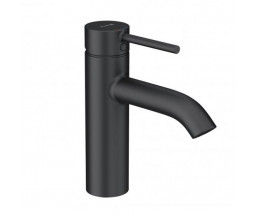 BATERIE LAVOAR, KLUDI BOZZ 100, CU VENTIL PUSH-OP, NEGRU MAT