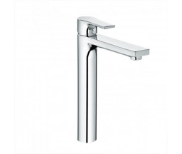 BATERIE PENTRU LAVOAR INALTA KLUDI ZENTA SL, FARA VENTIL, CROM, H 336 mm