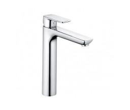 BATERIE PENTRU LAVOAR INALTA KLUDI PURE&STYLE, FARA VENTIL, CROM, H 336 mm