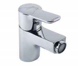 BATERIE PENTRU BIDEU KLUDI PURE&EASY, CU VENTIL, CROM