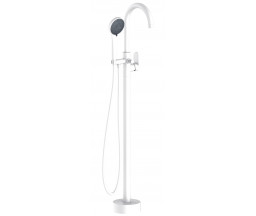 BATERIE CADA FREESTANDING KRONER KARMA, SET DUS INCLUS, ALB