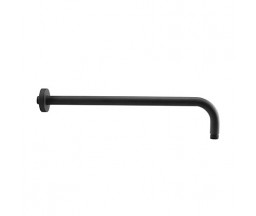 BRAT DUS DEMM ROTUND, MONTARE PE PERETE, NEGRU MAT, L 400 mm