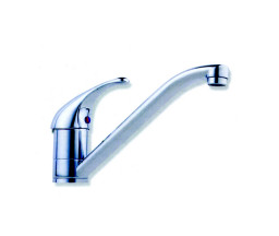BATERIE PENTRU BUCATARIE KRONER VERIS, CROM, 3,8 L/min